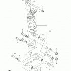 GSX-R750 Rear cushion lever (e33)