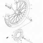 DR-Z125,L Front wheel (dr-z125ll3 e28)