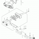 GSX-R600 Rear combination lamp (gsx-r600l3 e33)