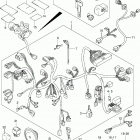 VL800 T,C Boulevard C50 Wiring harness (vl800cl3 e33)