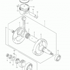 DR200SE Коленвал