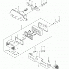 GSX-R1000 Rear combination lamp (gsx-r1000l3 e28)