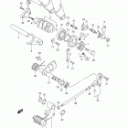 LS650 Boulevard S40 Механизм  переключения передач
