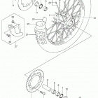 DR-Z400S Заднее колесо