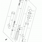 DR-Z125,L Front damper (dr-z125l3 e33)