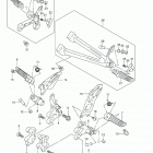 GSX-R750 Подножки