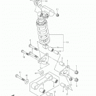 GSX-R600 Rear cushion lever (gsx-r600l3 e03)