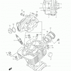 DR200SE Головка цилиндра