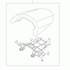 VZ1500 Boulevard M90 Seat tail box (optional)