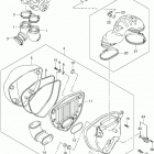 VL800 T,C Boulevard C50 Воздухозаборник