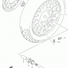 VL800 T,C Boulevard C50 Front wheel (vl800cl3 e03)