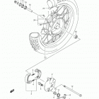 DR-Z125,L Front wheel (dr-z125l3 e28)