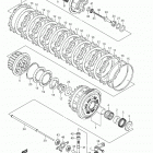 GSX-R600 Сцепление