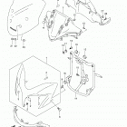DL650AL3 V-Strom Обтекатель