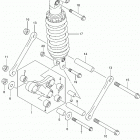 GSX1300R,A Rear cushion lever (gsx1300ral4 e03)