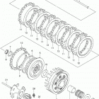 VL800 T,C Boulevard C50 Сцепление