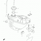 RM-Z250 Топливный бак