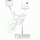 DR650SE Label (dr650sel3 e03)