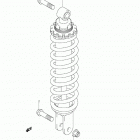 DR-Z125,L Rear shock absorber (dr-z125l3 e33)
