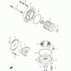 DR-Z125,L Масляный насос