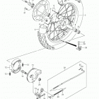 DR-Z125,L Rear wheel (dr-z125l3 e33)