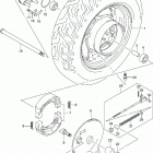 VZ800 Boulevard M50 Заднее колесо