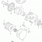 DR-Z400S Масляный насос