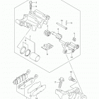 VZ1500 Boulevard M90 Задний суппорт