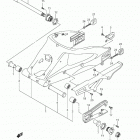 GSX-R1000 Rear swinging arm (gsx-r1000zl3 e33)
