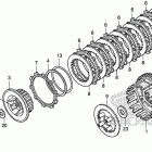 NC700X Сцепление