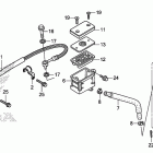 CBR500R Задний тормозной цилиндр