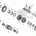 CTX700D Transmission (mainshaft) (ctx700d)