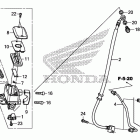 CTX1300A Главный тормозной цилиндр -передний