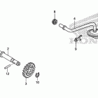 CRF450X Масляный насос