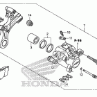 CBR600RR Rear brake caliper       (cbr600rr)