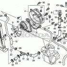 VT750CA Радиатор