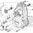CTX1300A Передняя крышка картера