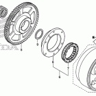 NC700X Муфта стартера