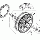 CB500X Переднее колесо