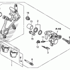 CRF250R Задний суппорт