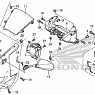 CBR600RA Верхний обтекатель