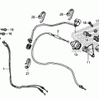 CRF450R Рычаги & переключатели & тросы