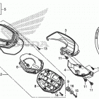 VT1300CX Спидометр