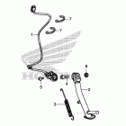 CTX700ND Подножка