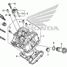VT1300CS Передняя головка цилиндров