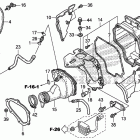 CRF450X Воздухозаборник