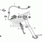 NC700X Подножка