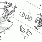 CB1100 Задний суппорт