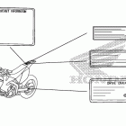CRF450X Лейбл предостережения