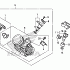 CTX700ND Корпус Дросселя